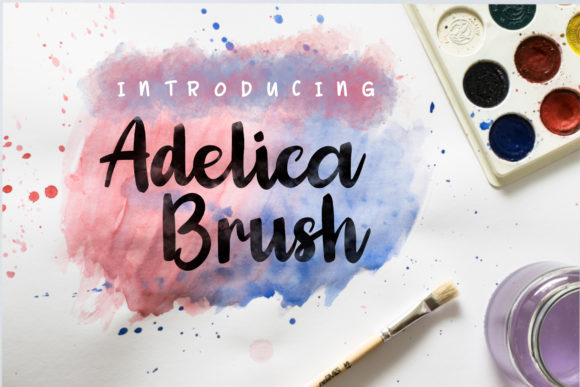 Adelica Brush: A Feminine Font for Creative Marketing