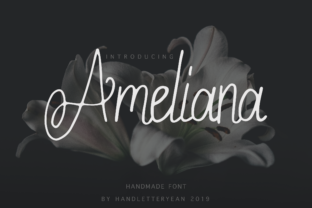 Ameliana: A Script Font for Real Projects