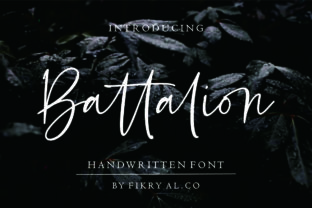 Battalion Font: A Handwritten Touch for Web Design