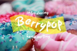 Berrypop: A Bold Font for Creative Projects