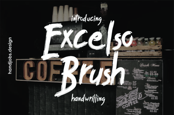 Excelco Brush Font Review