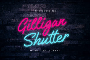 Gilligan Shutter: A Bold Script for Branding