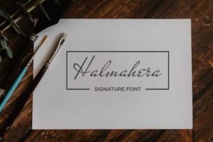 Halmahera: A Handmade Brush Font for Campaigns