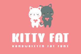 Kitty Fat: A Bold, Playful Script