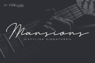 Mansions Font for Web Design