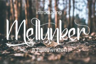 Mellunker: A Stylish Handwritten Font