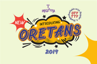 Oretans: A Handwritten Font for Creative Campaigns