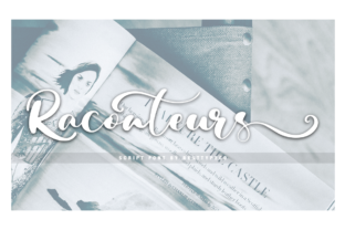 Raconteurs Font: Elegant Script for Creative Projects
