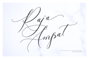 Raja Ampat Font Review