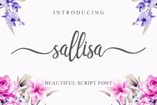 Sallisa: A Luxurious Script Font for Designers