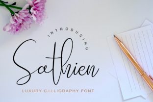 Sathien: A Luxurious Script Font