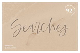 Searches: A Bold Script Font