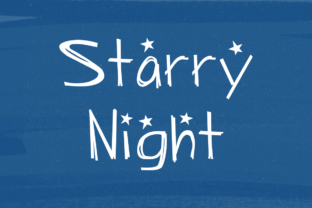 Starry Night: A Bold Script for Creative Projects