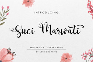 Suci Marwati: A Font for Polished Branding
