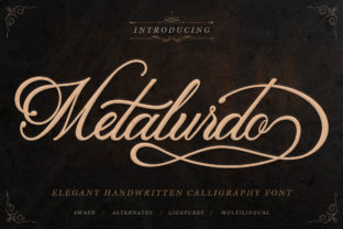 Use Metalurdo for Bold Typography