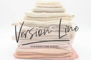 Version Line Font for Stylish Crafts