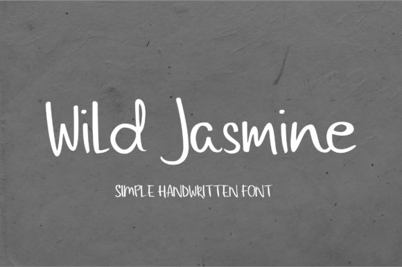 Wild Jasmine Font for Creative Projects